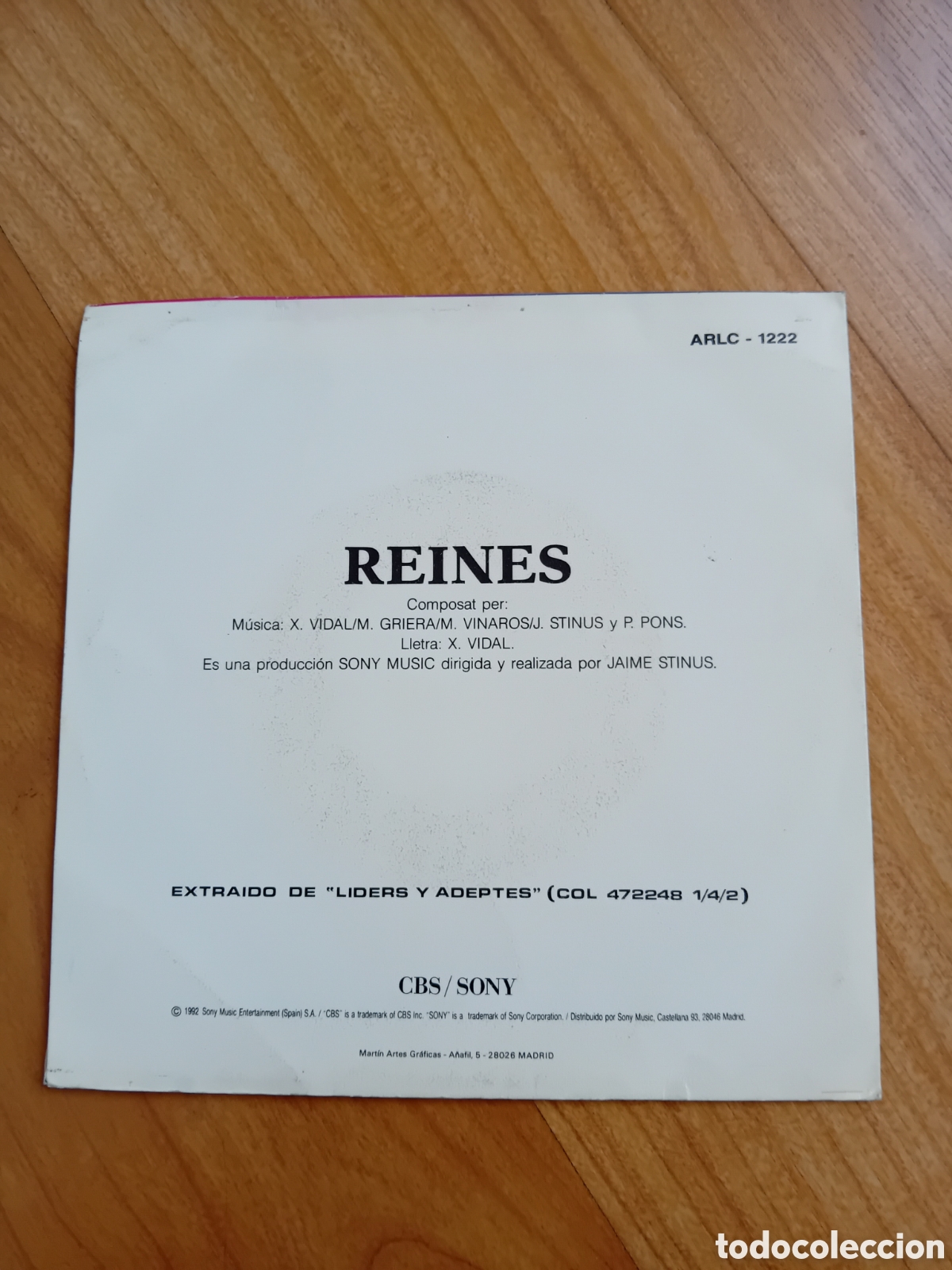 Discos de vinilo: LA GRAN ACENTURA. REINES - Foto 2
