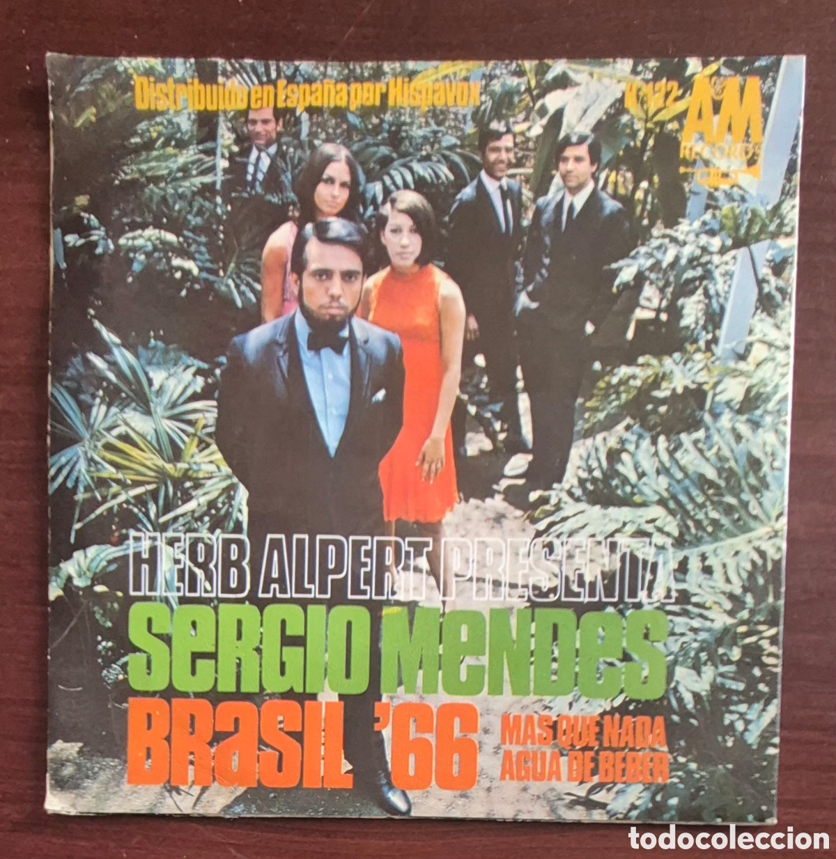 Discos de vinilo: SINGLE - SERGIO MENDES / BRASIL 66 - MAS QUE NADA - 1966 ESPA&Ntilde;A - Foto 2