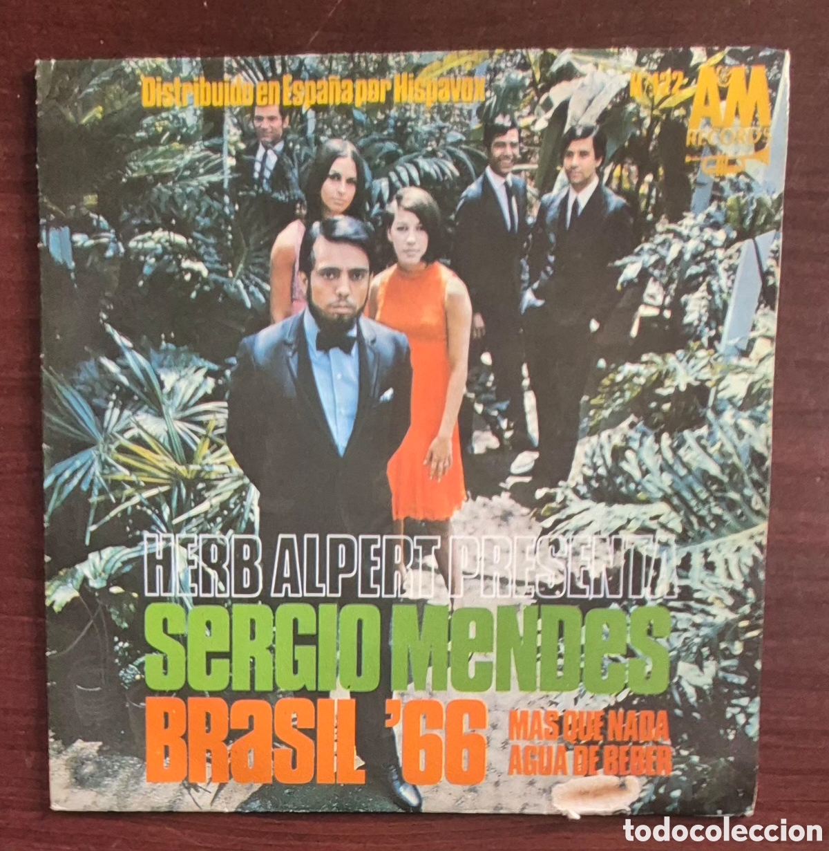 Discos de vinilo: SINGLE - SERGIO MENDES / BRASIL 66 - MAS QUE NADA - 1966 ESPA&Ntilde;A - Foto 1