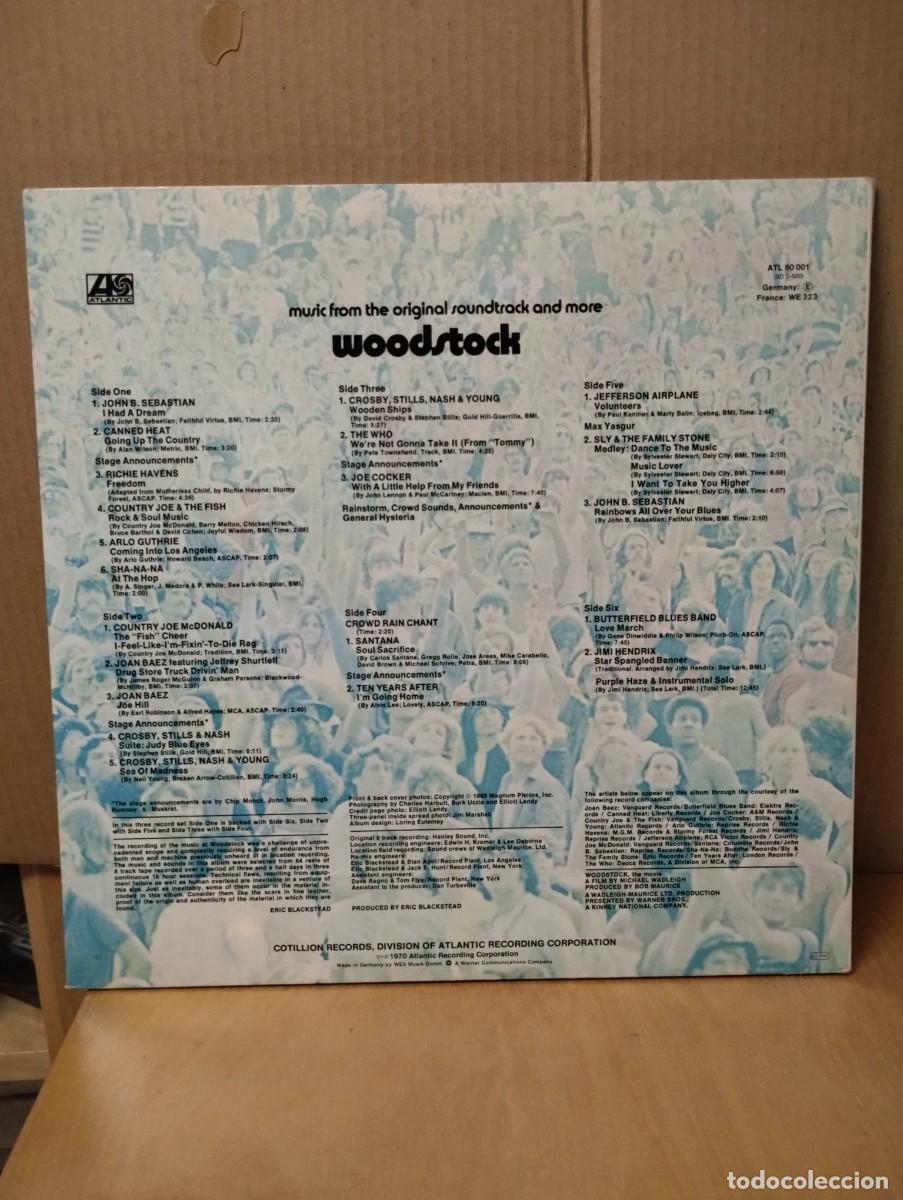 Discos de vinilo: B.S.O. ---- WOODSTOCK - Foto 2