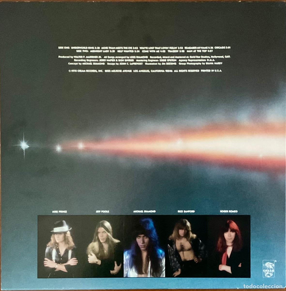 Discos de vinilo: LEGS DIAMOND - FIRE POWER - Foto 2