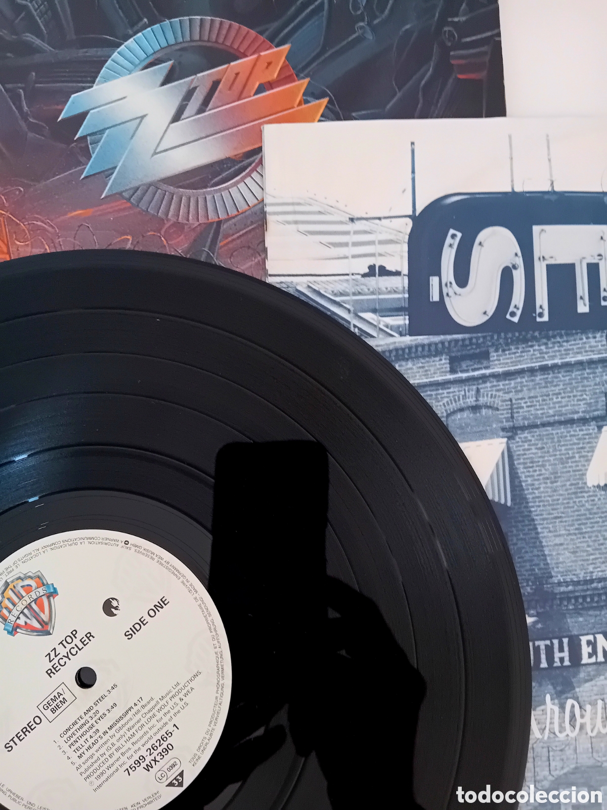 Discos de vinilo: ZZ TOP. RECYCLER. 1990 - Foto 3