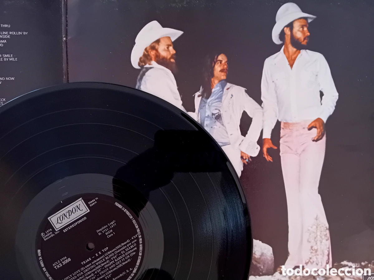 Discos de vinilo: ZZ TOP. TEJAS. SPAIN 1977 - Foto 3