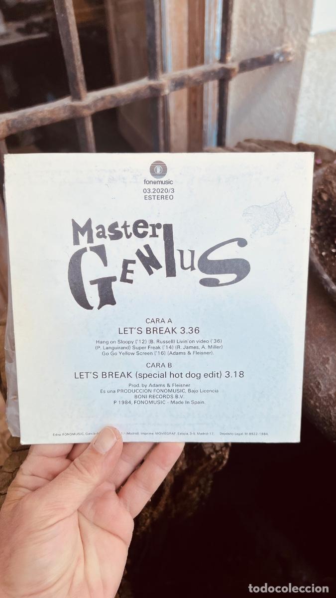 Discos de vinilo: Let&rsquo;s break Genius master single fonomusic nuevo - Foto 2