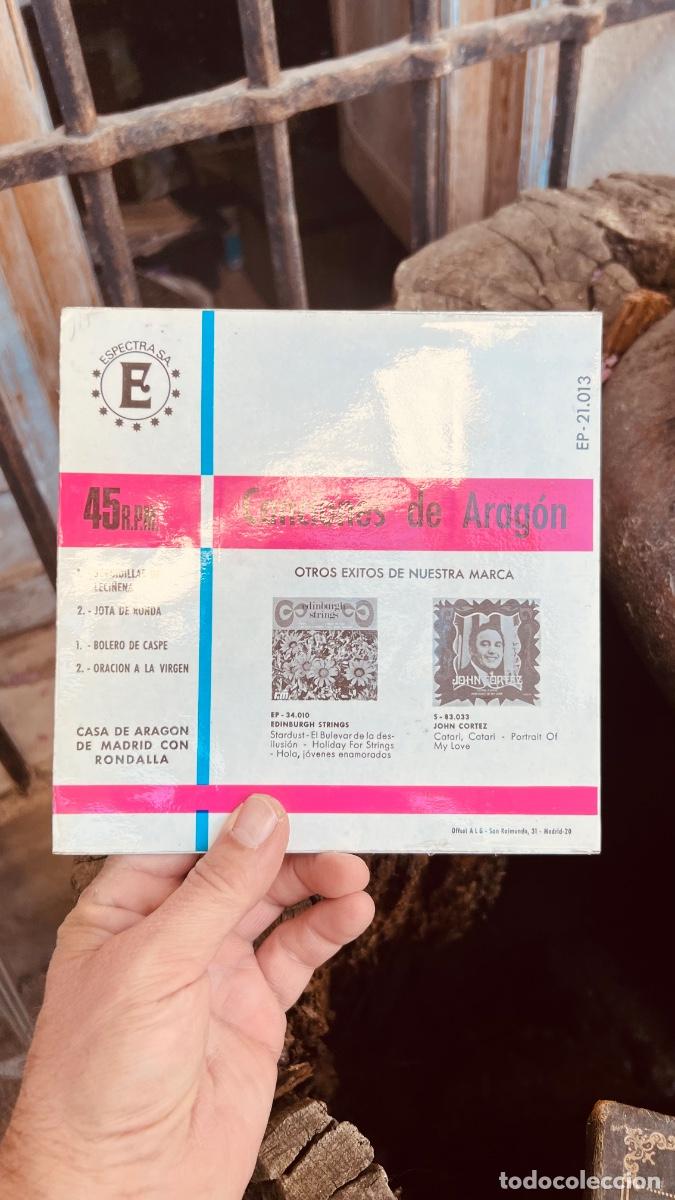 Discos de vinilo: Canciones de Arag&oacute;n single espectra nuevo - Foto 2