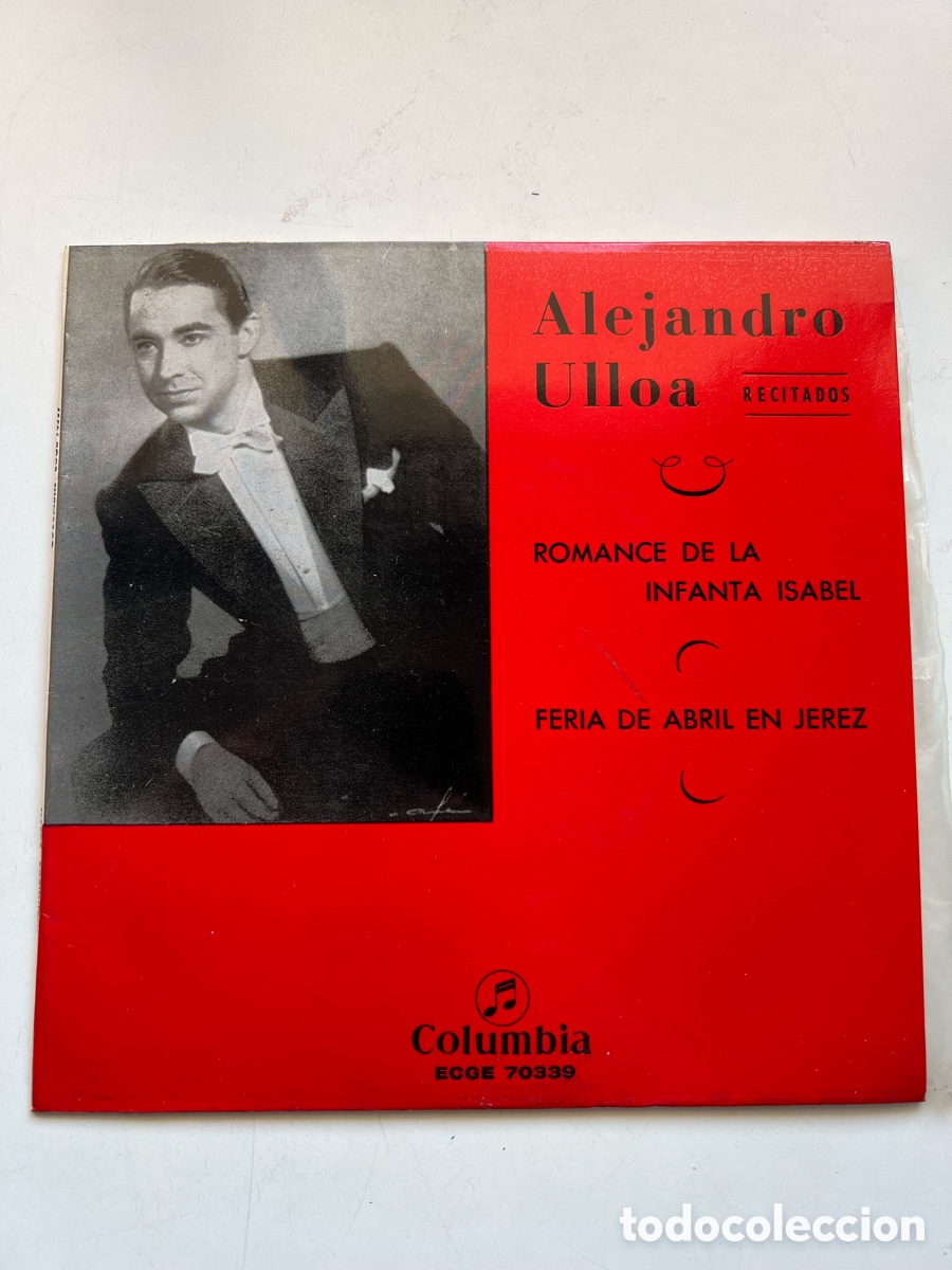 Discos de vinilo: Alejandro Ulloa recitados - Foto 1