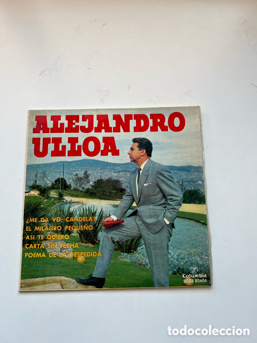 Discos de vinilo: Alejandro Ulloa recitados - Foto 1