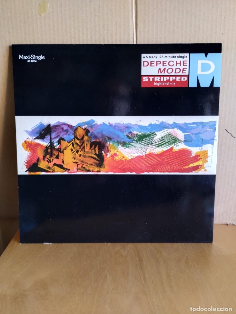 Discos de vinilo: DEPECHE MODE ---- STRIPPED - Foto 1