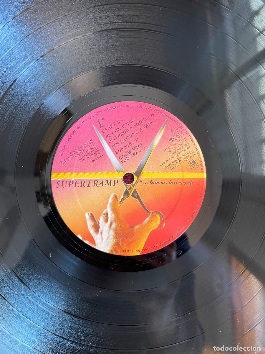 Discos de vinilo: Supertramp &ndash; Famous Last Words. - Foto 5