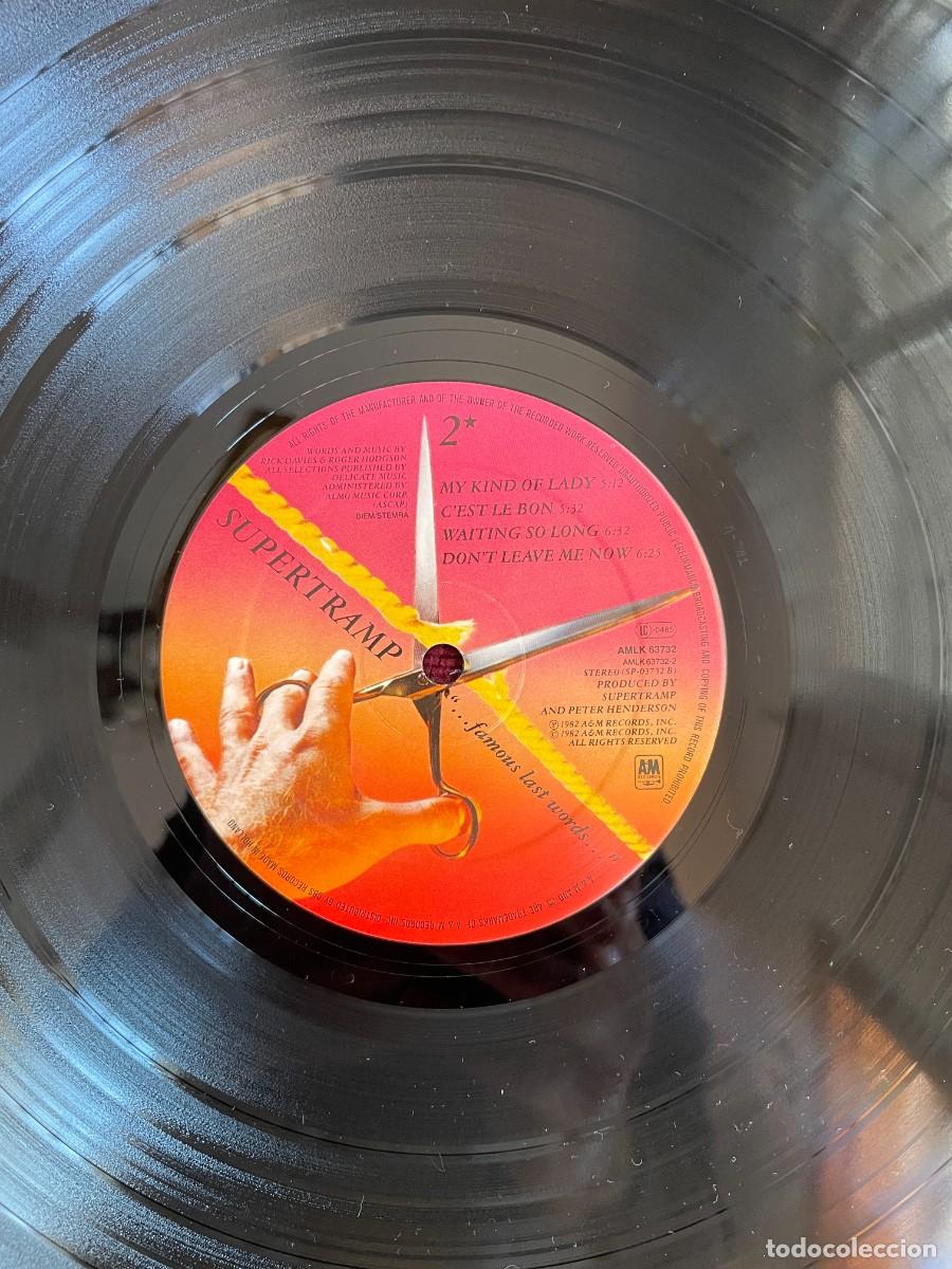 Discos de vinilo: Supertramp &ndash; Famous Last Words. - Foto 6