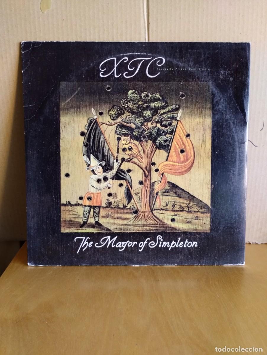 Discos de vinilo: XTC --- THE MAYOR OS SIMPLETON---- - MAXI SINGLE - Foto 1