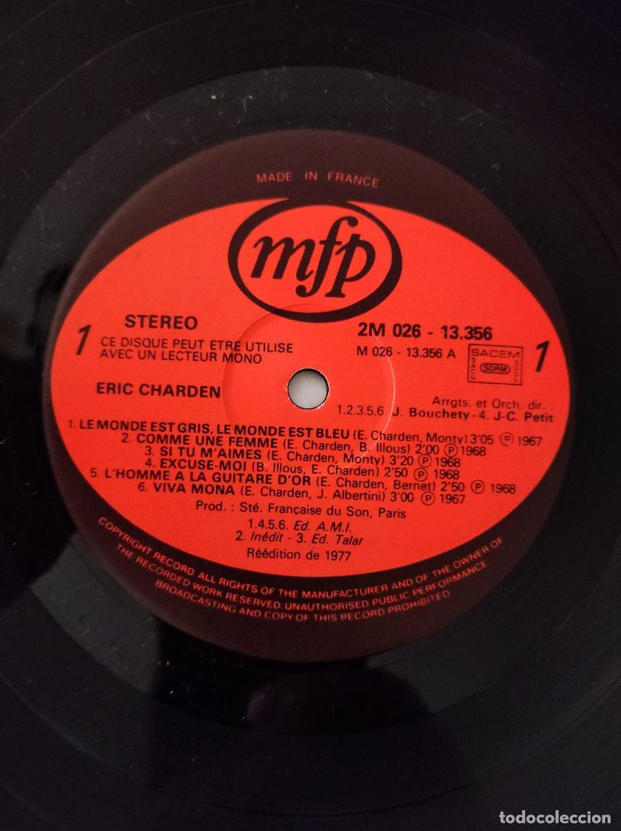 Discos de vinilo: Eric Charden &ndash; Eric Charden Lp - Foto 4