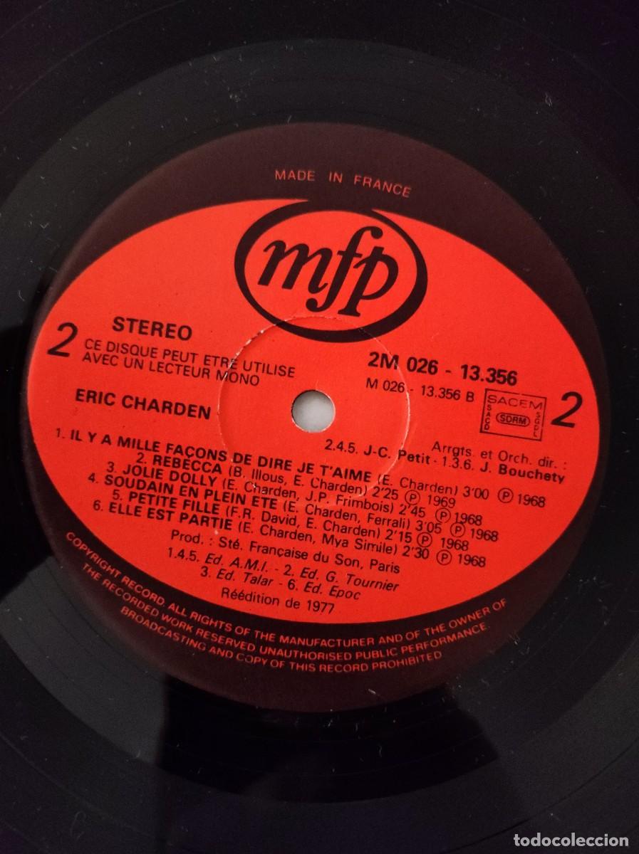 Discos de vinilo: Eric Charden &ndash; Eric Charden Lp - Foto 6