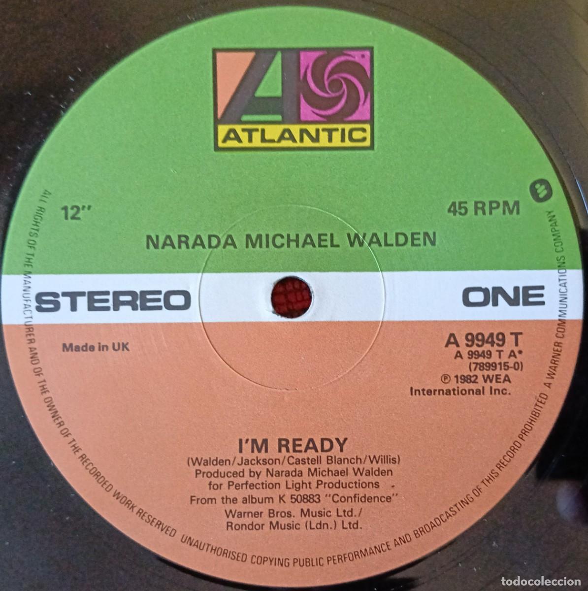 Discos de vinilo: NARADA MICHAEL WALDEN ** Im Ready ** MAXI SINGLE VINILO 1982 UK - Foto 1