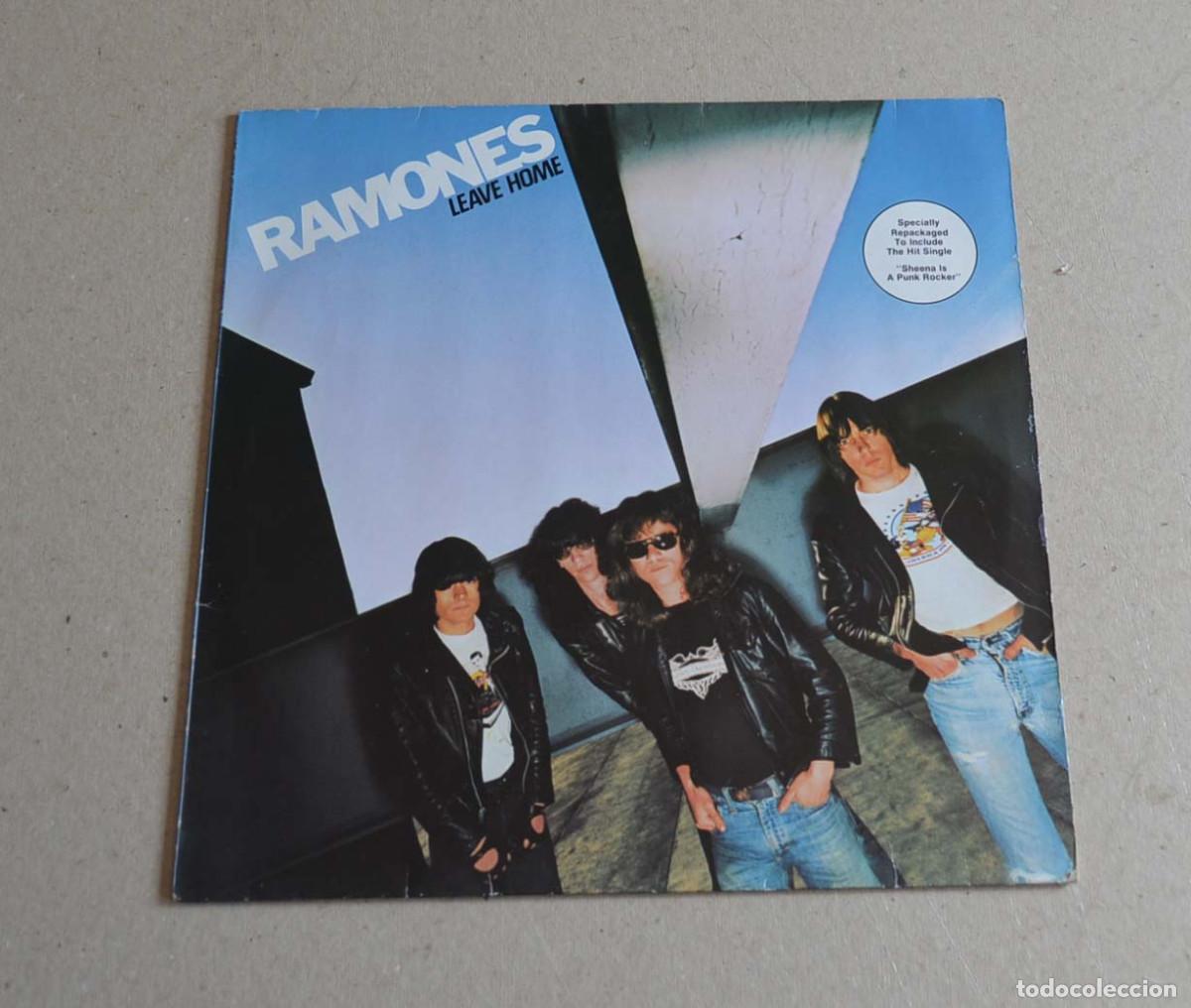 Discos de vinilo: RAMONES - LEAVE HOME (ed. EUROPA) - Foto 1
