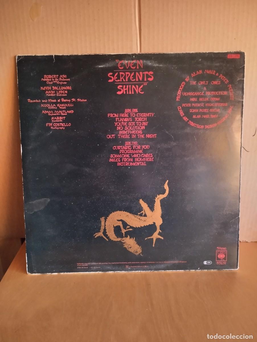 Discos de vinilo: THE ONLY ONES ----- EVEN SERPENT SHINE - Foto 2