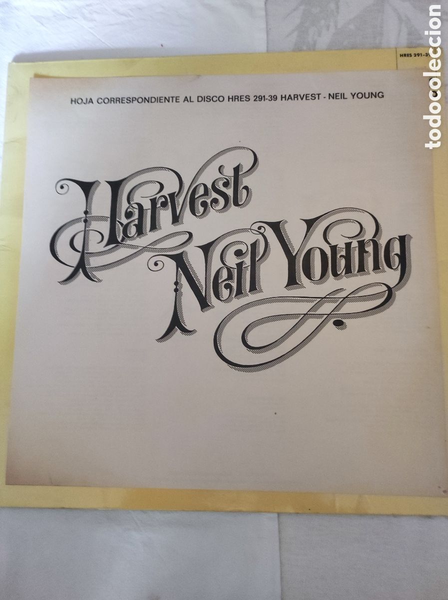 Discos de vinilo: NEIL YOUNG - HARVEST - Foto 4