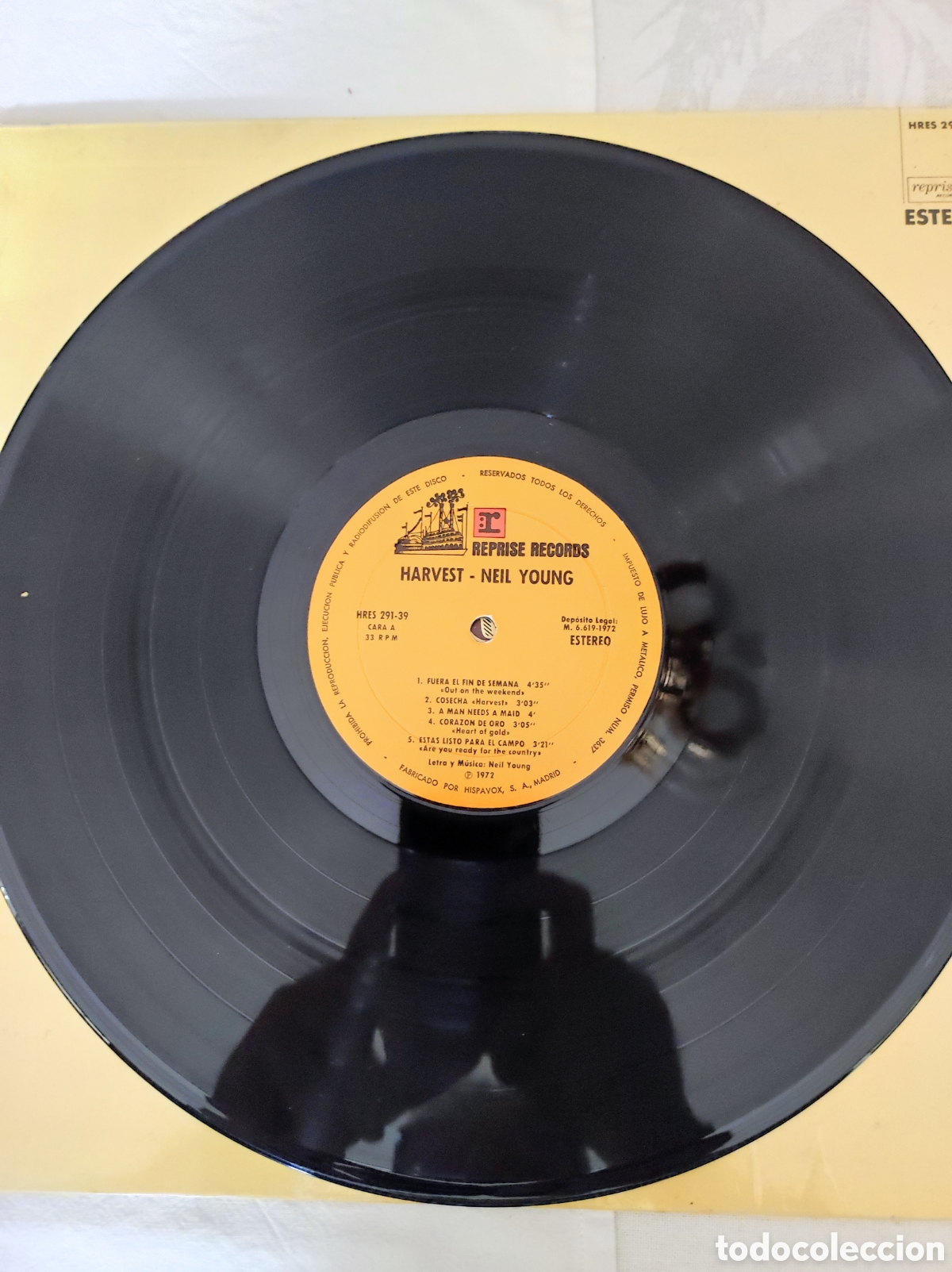 Discos de vinilo: NEIL YOUNG - HARVEST - Foto 6