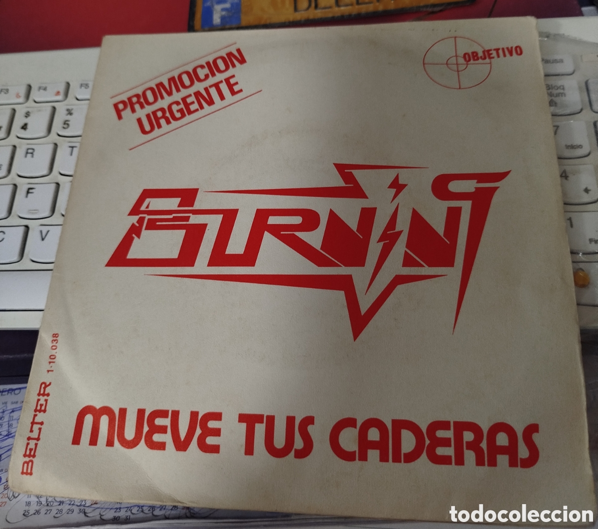 Discos de vinilo: Burning - Mueve tus caderas - Foto 1