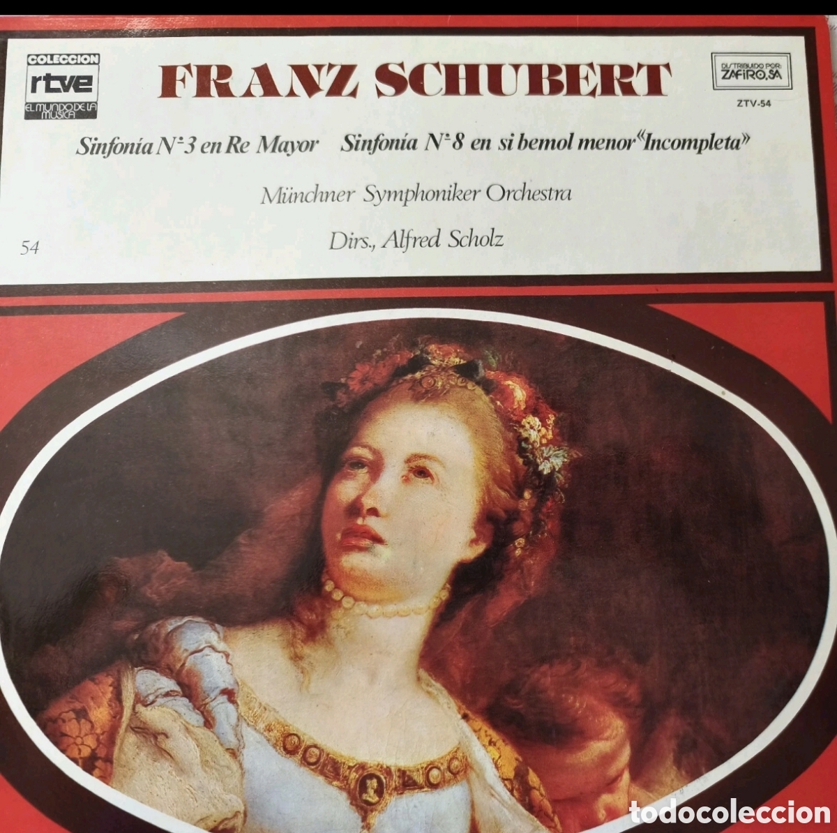 Discos de vinilo: Franz Schubert: Sinfon&iacute;a n&ordm;3 y n&ordm;8 - Foto 1