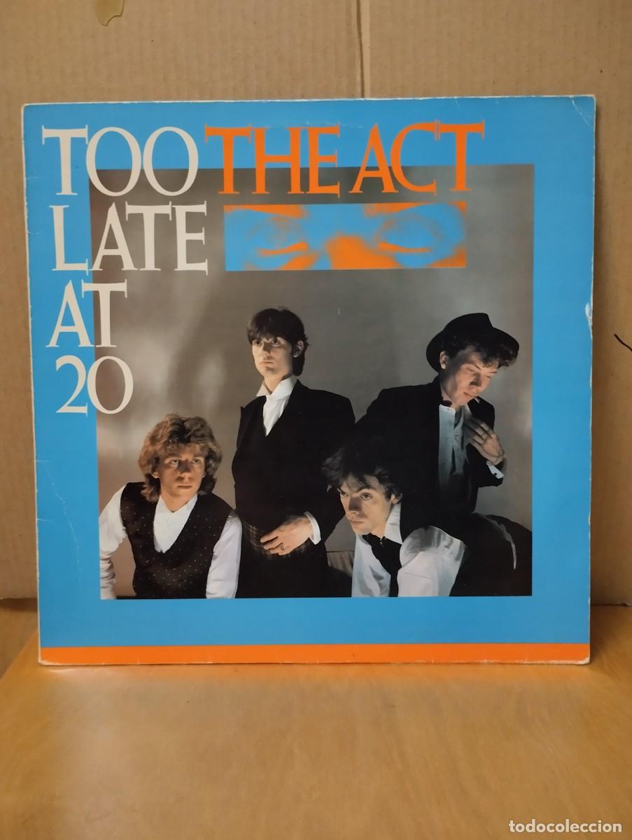 Discos de vinilo: THE ACT ---- TOO LATE AT 20 - Foto 1