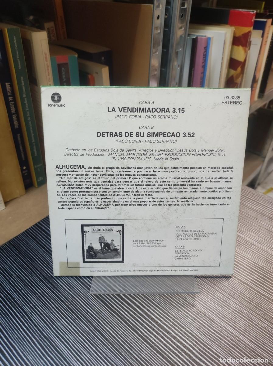 Discos de vinilo: Alhucema La Vendimiadora (2&ordm; Sencillo) - Foto 2
