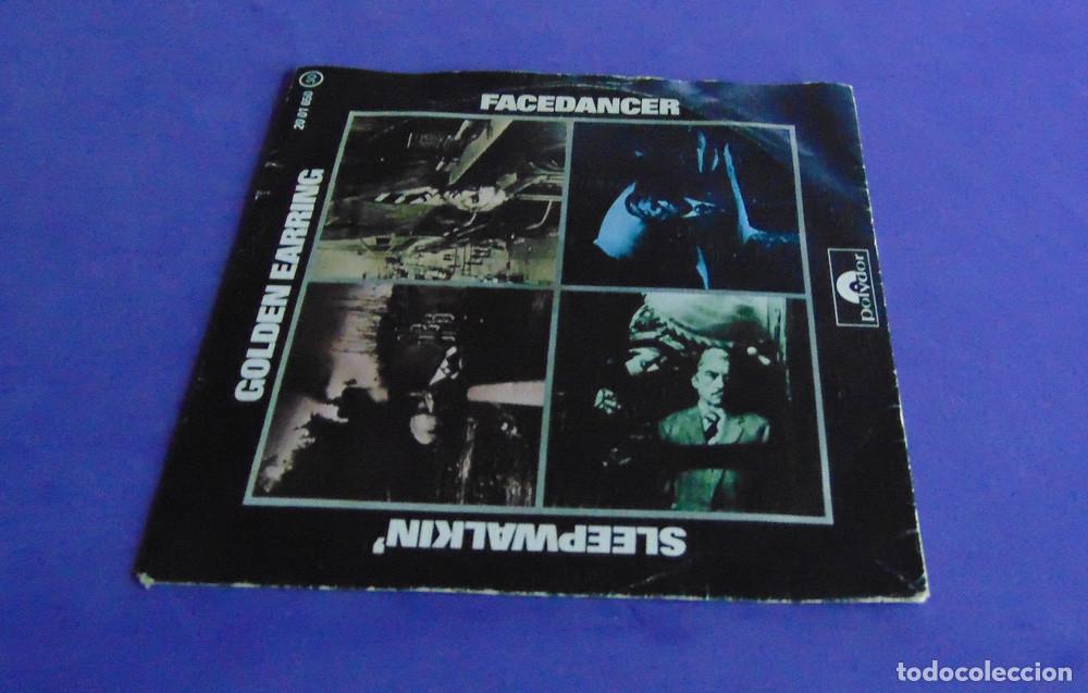 Discos de vinilo: GOLDEN EARRING &ndash; Sleepwalkin / Facedancer - SINGLE 1976 - Foto 1