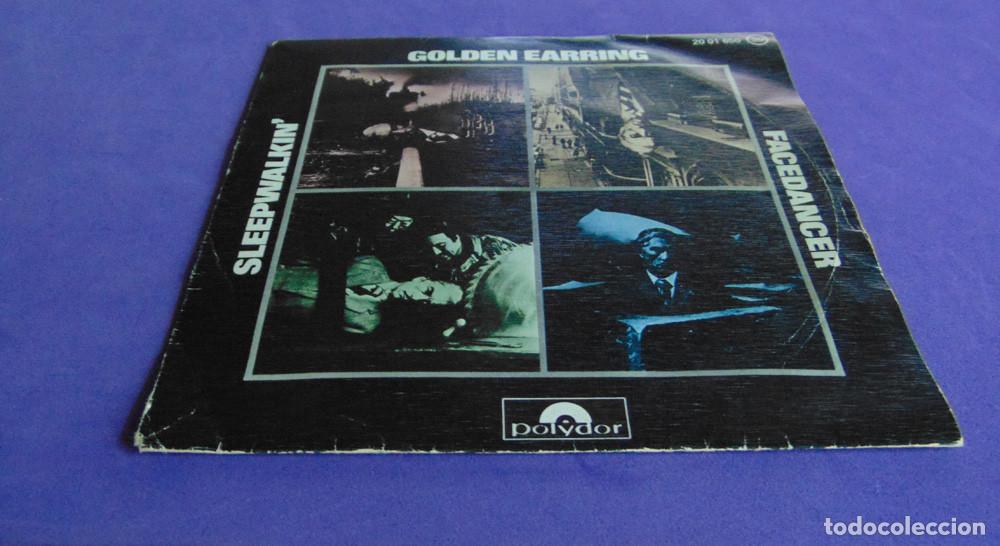 Discos de vinilo: GOLDEN EARRING &ndash; Sleepwalkin / Facedancer - SINGLE 1976 - Foto 6