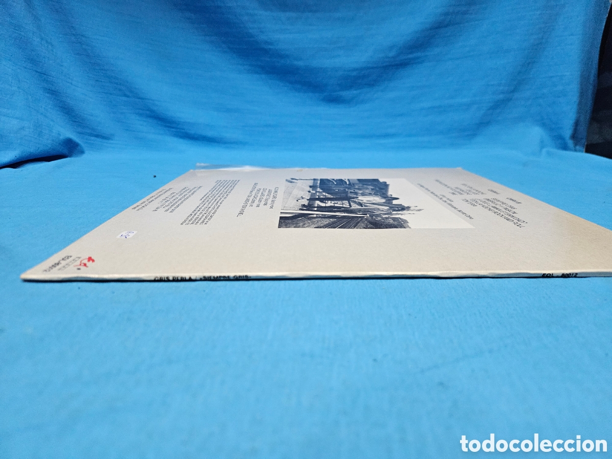 Discos de vinilo: DISCO VINILO GRIS PERLA. SIEMPRE GRIS - Foto 3