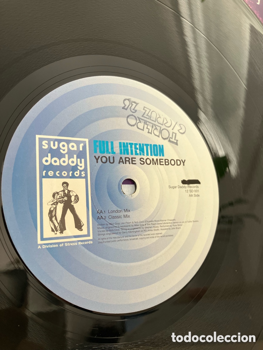 Discos de vinilo: Full Intention - You Are Somebody - Foto 8