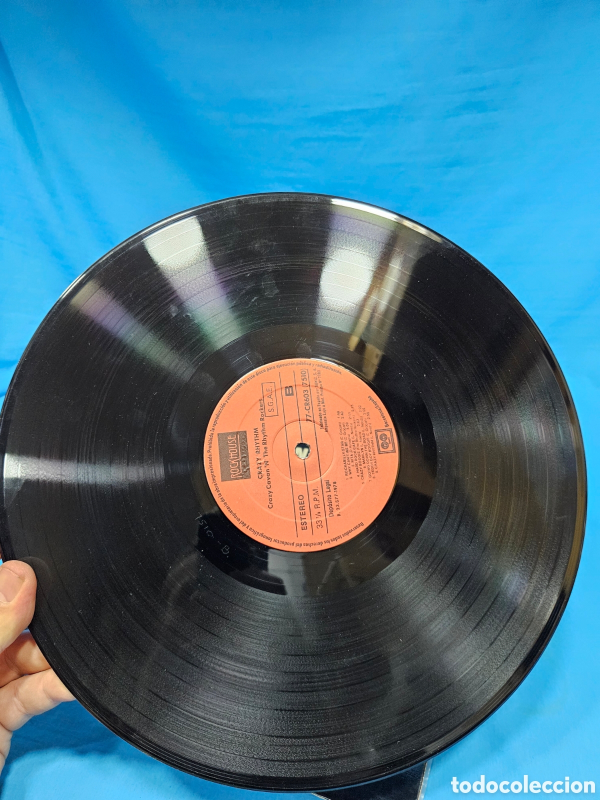 Discos de vinilo: DISCO VINILO. CRAZY CAVAN. THE RHYTHM ROCKERS - Foto 4