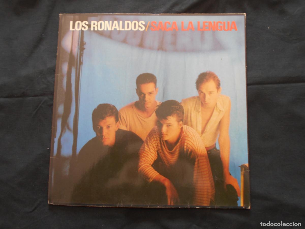 Discos de vinilo: LP LOS RONALDOS // SACA LA LENGUA - Foto 2