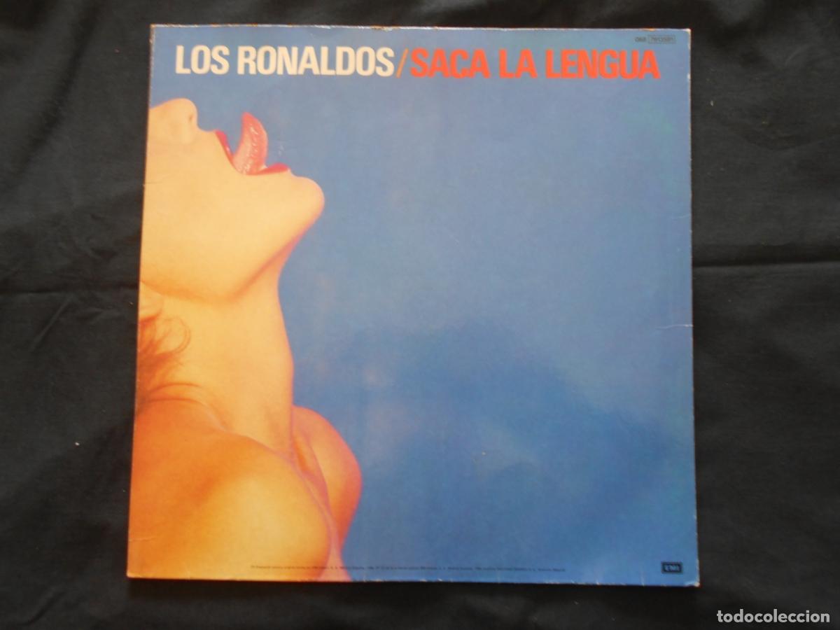 Discos de vinilo: LP LOS RONALDOS // SACA LA LENGUA - Foto 1