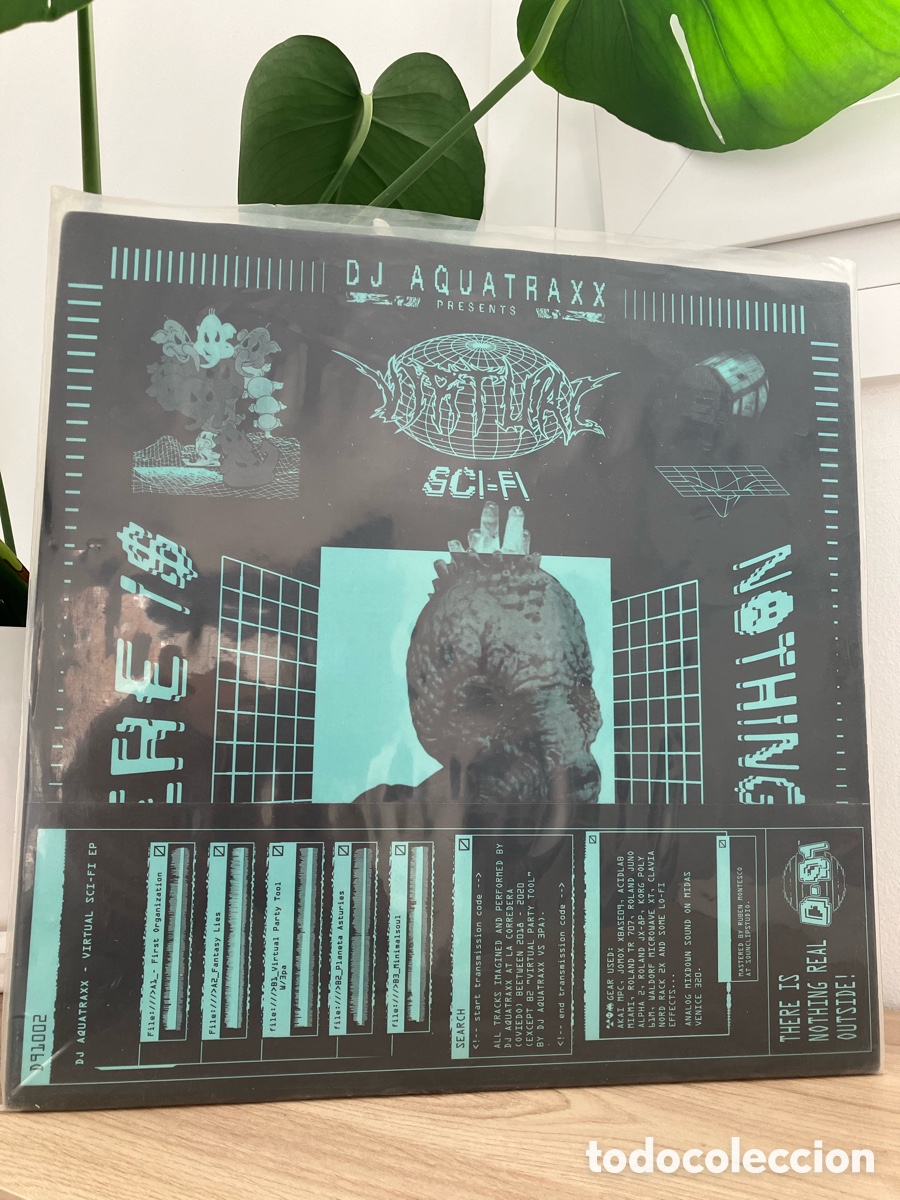 Discos de vinilo: Dj Aquatraxx - Virtual Sci-Fi - Foto 2
