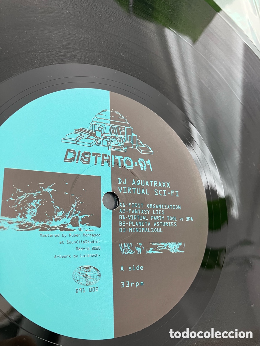 Discos de vinilo: Dj Aquatraxx - Virtual Sci-Fi - Foto 5