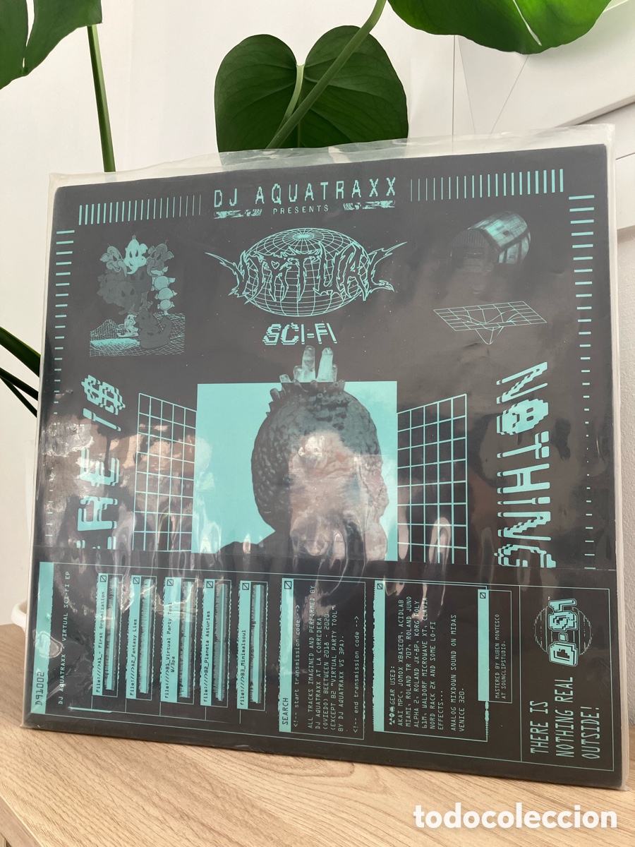 Discos de vinilo: Dj Aquatraxx - Virtual Sci-Fi - Foto 1
