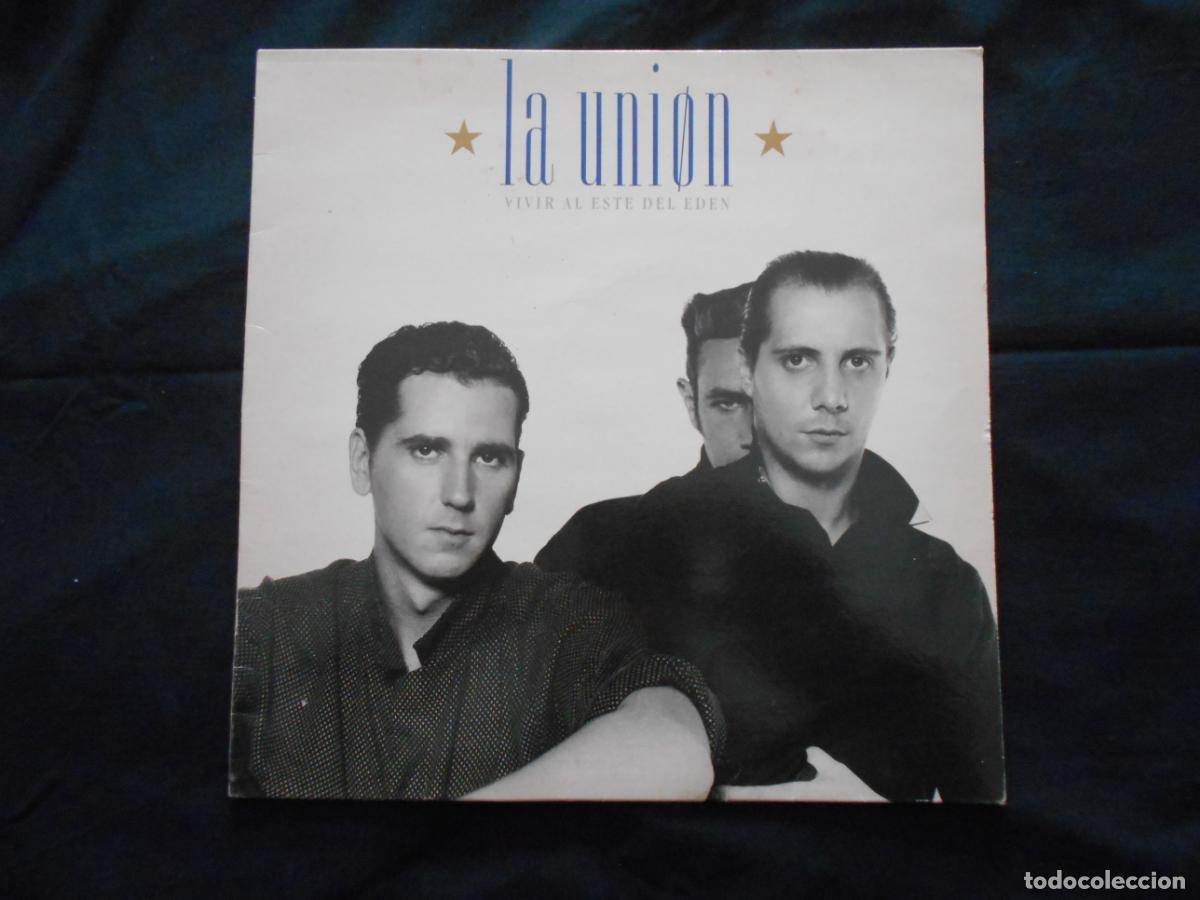 Discos de vinilo: LP LA UNION // VIVIR AL ESTE DEL EDEN - Foto 1