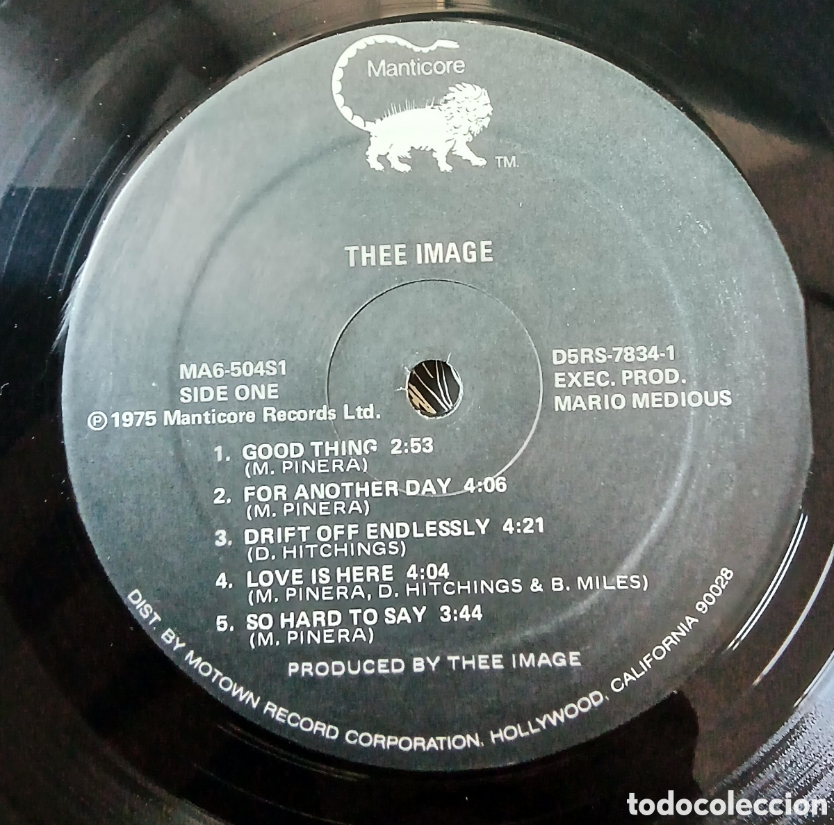 Discos de vinilo: Thee Image /// USA 1975. Vg++. Con letras - Foto 2