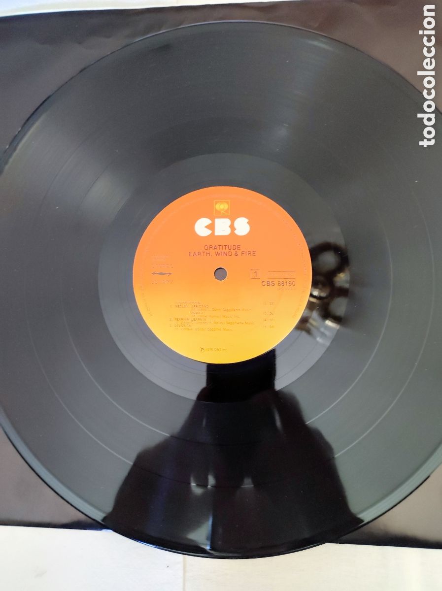 Discos de vinilo: EARTH, WIND & FIRE - GRATITUDE - Foto 6