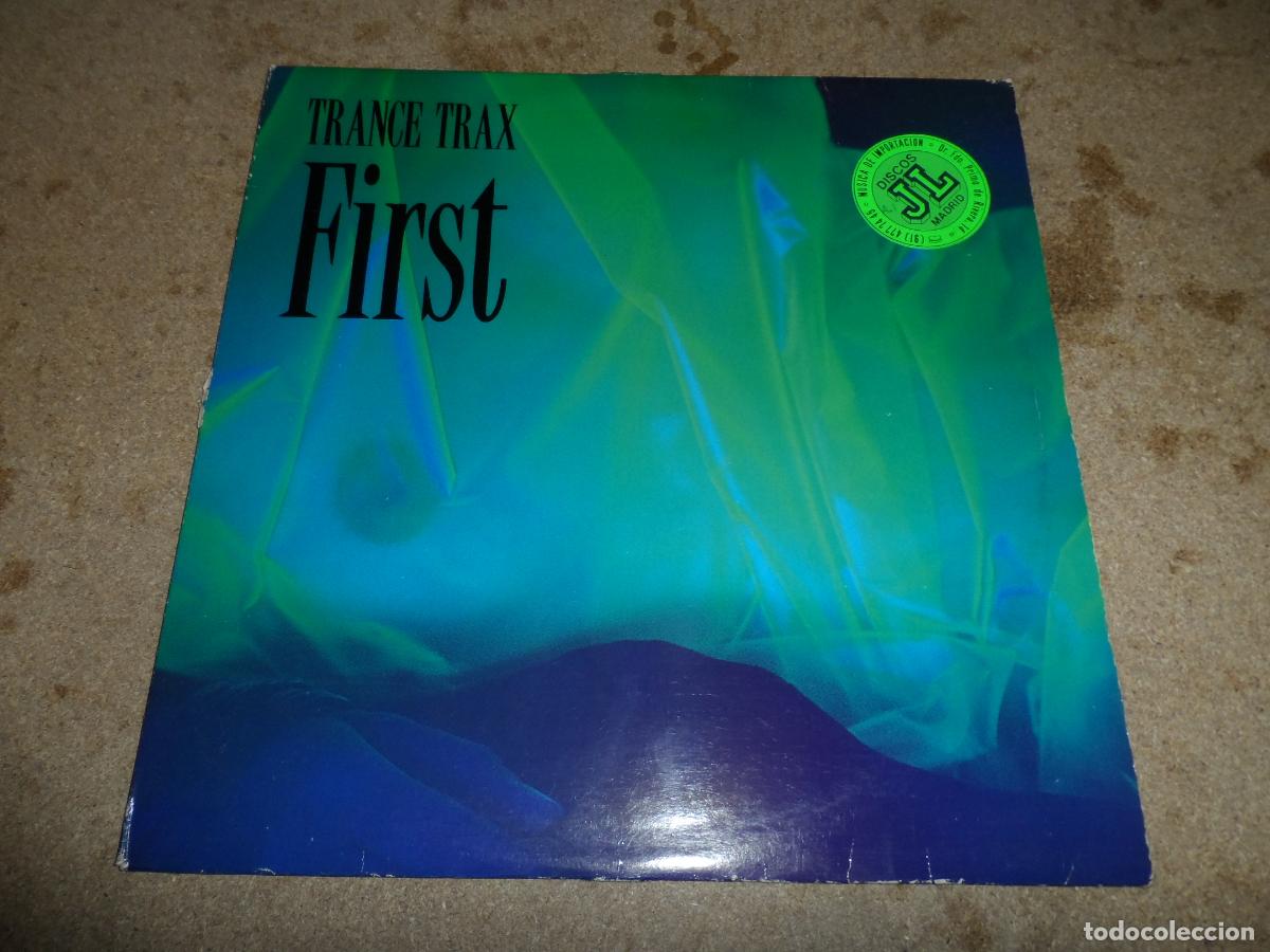 Discos de vinilo: TRANCE TRAX - FIRST (BELGIUM 1991) - Foto 1