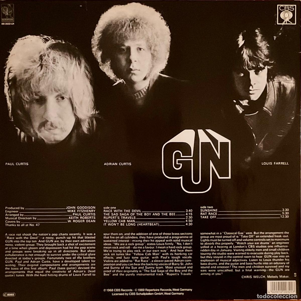 Discos de vinilo: GUN &mdash;&mdash;&mdash;&mdash;&mdash;&mdash;&mdash;&mdash;&mdash;&mdash;&mdash;&mdash; GUN - Foto 2