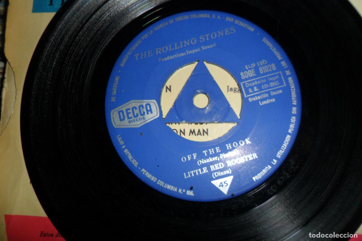 Discos de vinilo: THE  ROLLING STONES - SATISFACTION + 3 EP 1965 - Foto 2