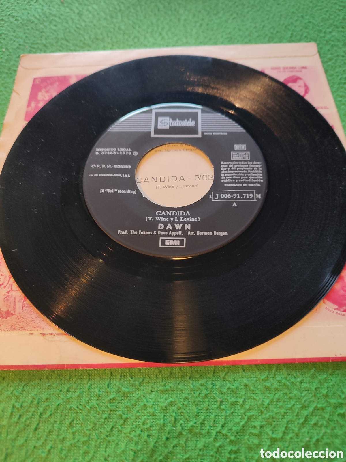 Discos de vinilo: Dawn - C&aacute;ndida/ Look at... - Foto 3