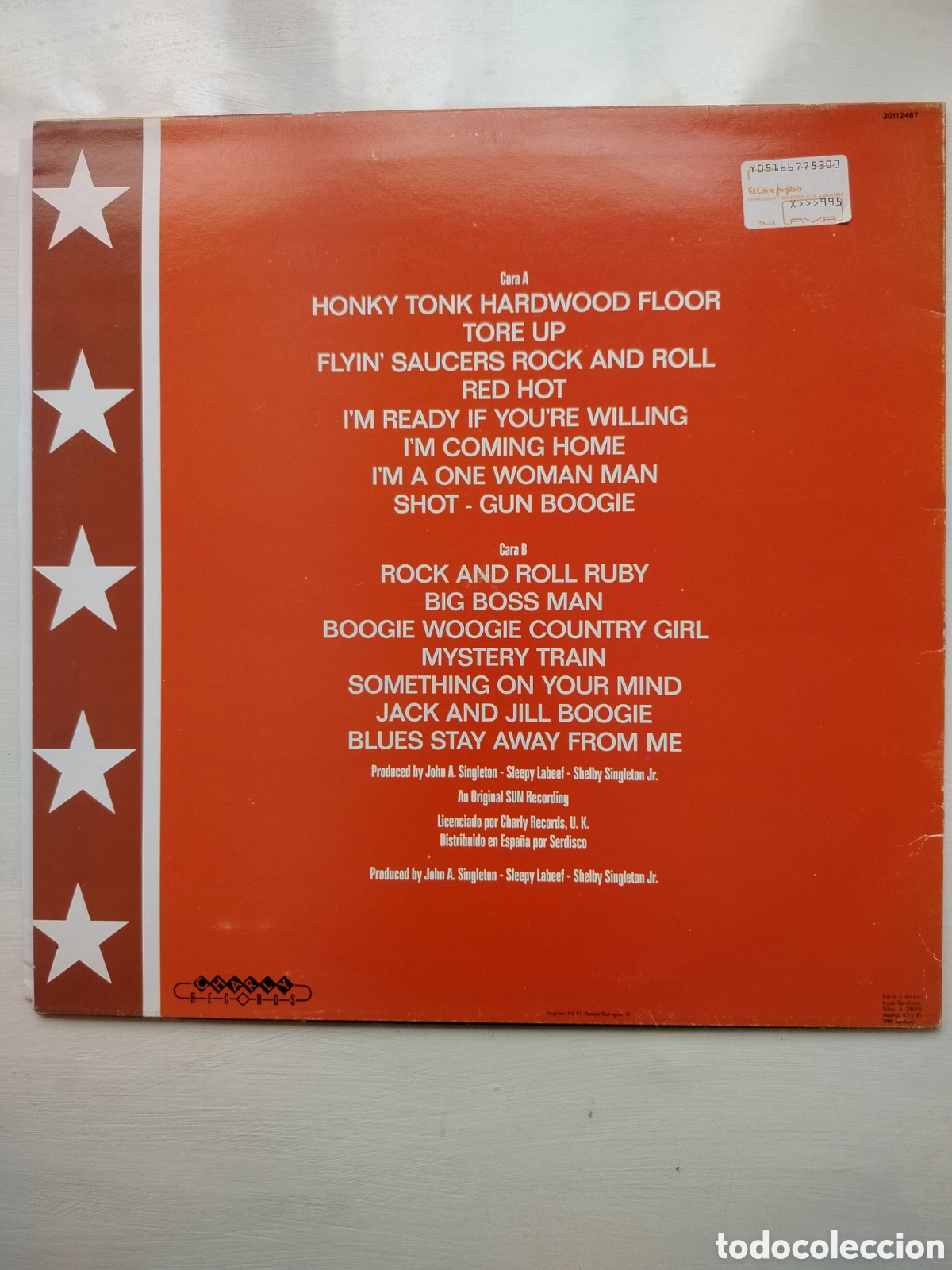 Discos de vinilo: Sleepy Labeef LP 1989 - Foto 2