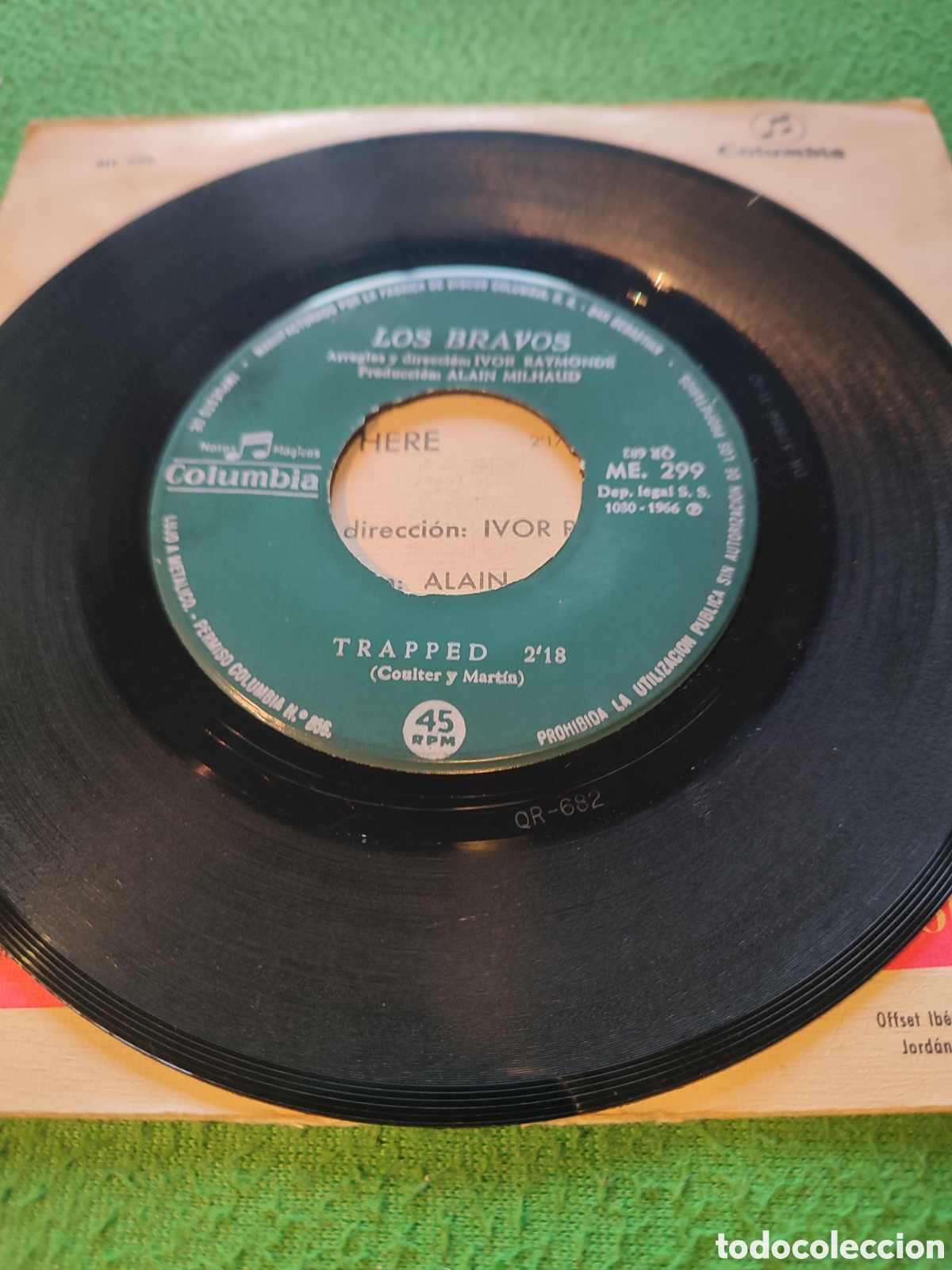 Discos de vinilo: Los Bravos - Trapped / Going nowhere - Foto 3