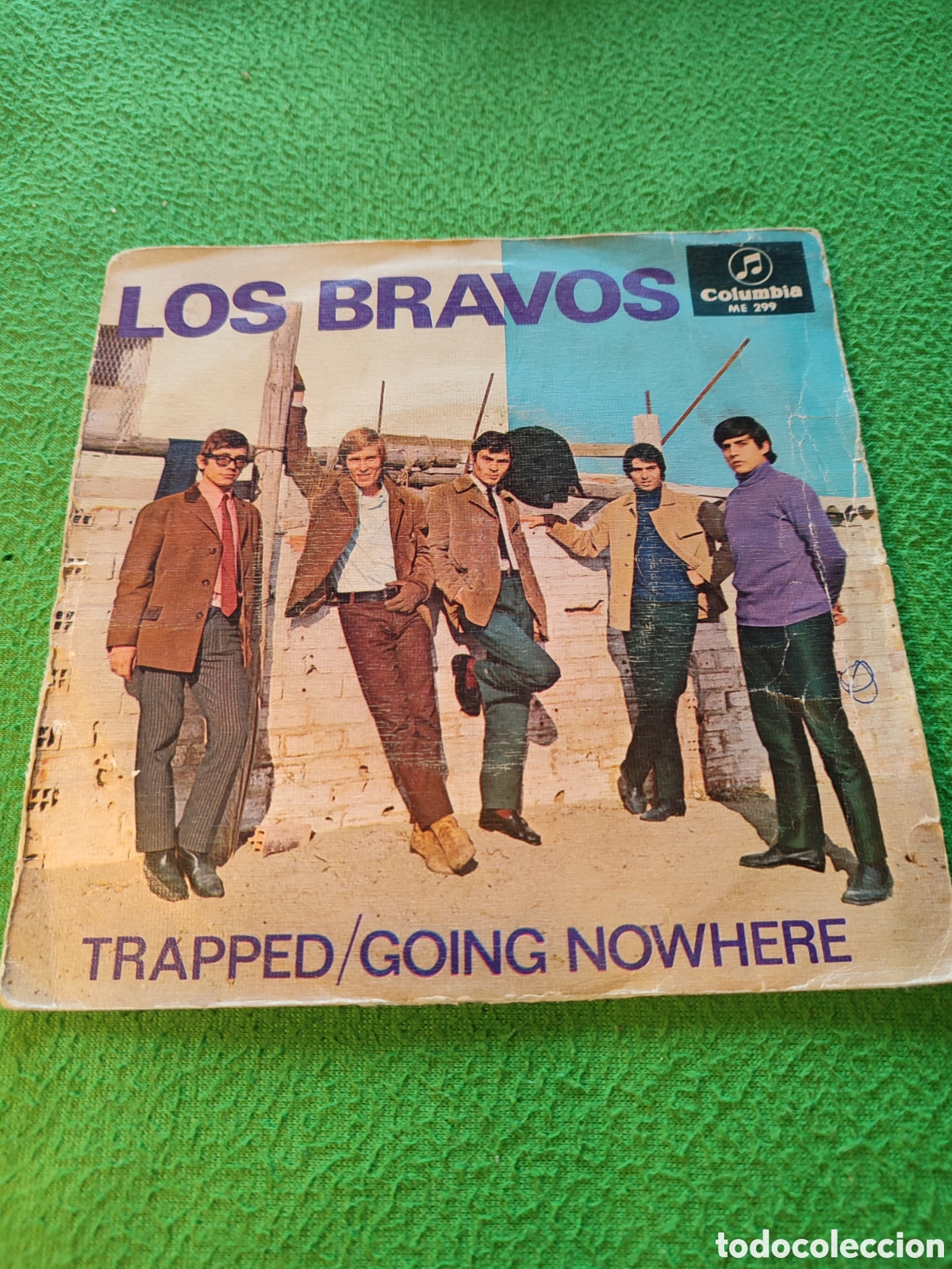 Discos de vinilo: Los Bravos - Trapped / Going nowhere - Foto 1