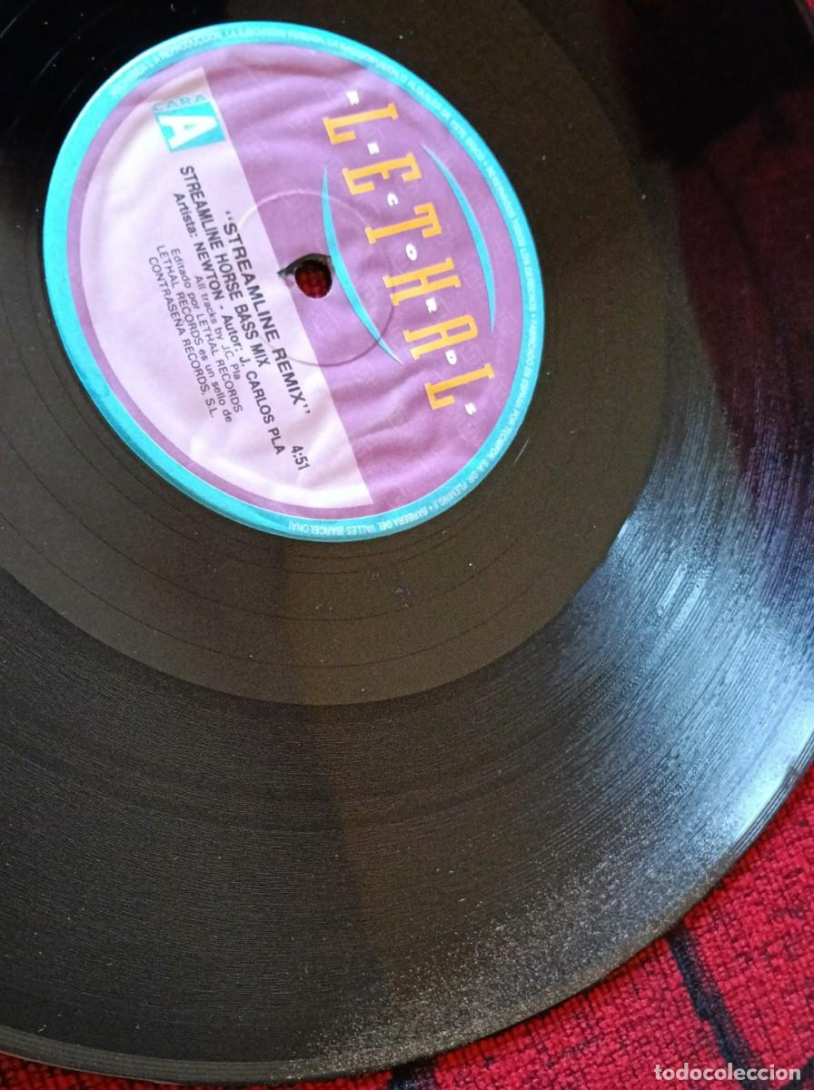 Discos de vinilo: NEWTON ** Streamline (Remix) ** MAXI SINGLE VINILO 1995 - Foto 4