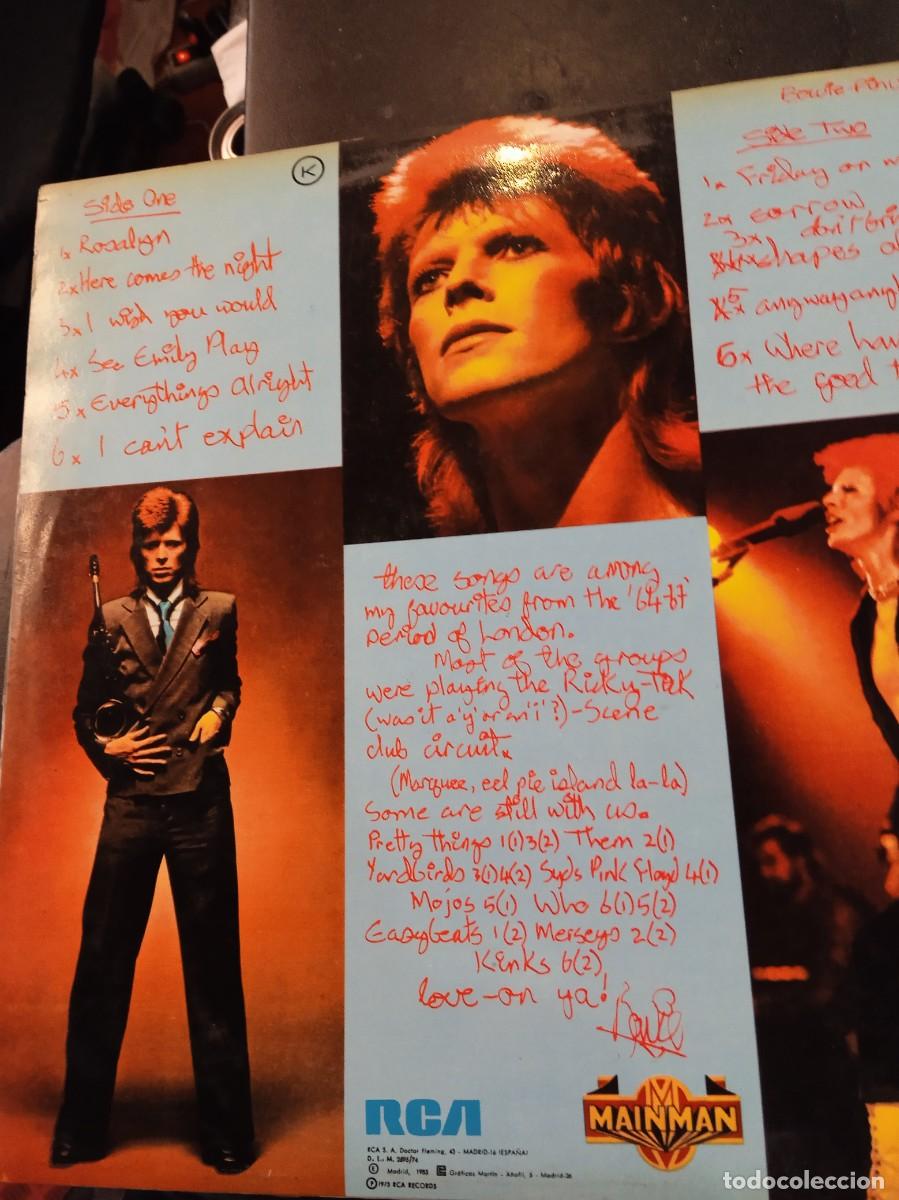 Discos de vinilo: DAVID BOWIE- PINUPS. LP - Foto 2