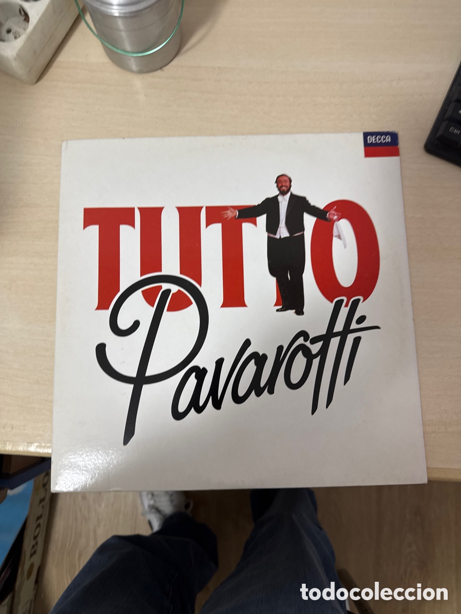 Discos de vinilo: DISCO VINILO DOBLE TUTTO PAVAROTTI DECCA - Foto 1