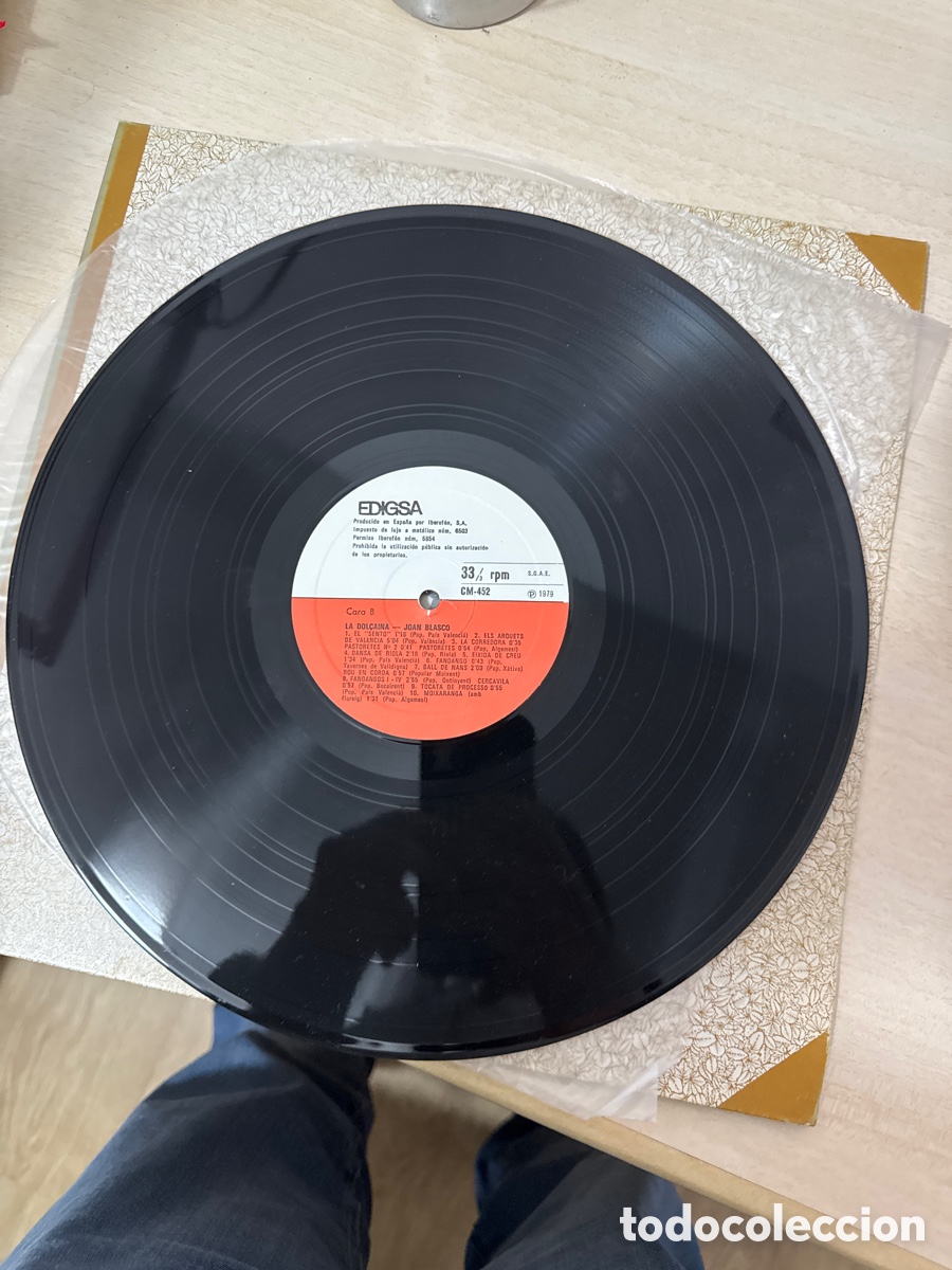 Discos de vinilo: DISCO VINILO JOAN BLASCO LA DOL&Ccedil;AINA 1979 EDIGSA - Foto 3